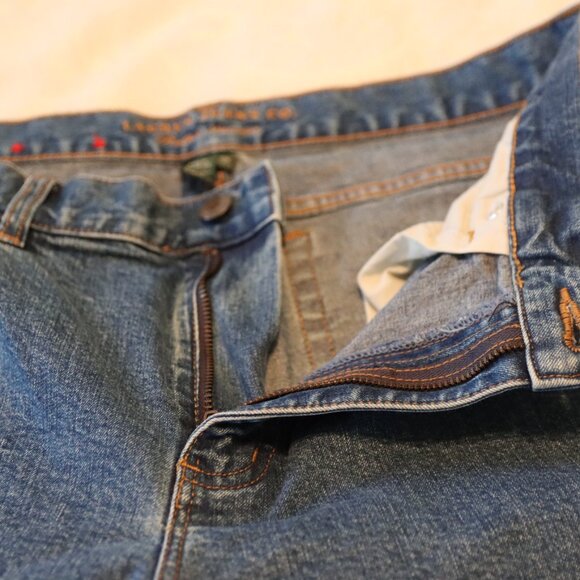 Lauren Jeans Co. Ralph Lauren Denim Blue 5 Pocket Zip Fly Jeans Size 12 petite - Picture 5 of 16